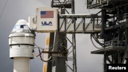 Капсула Starliner на вершине ракеты-носителя Atlas V