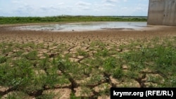 Межгорное водохранилище в Крыму. 25 июня 2020 г.